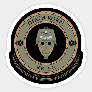 KRIEG - CREST EDITION Sticker